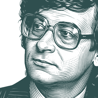 Engraved portrait of Mahmoud Darwish