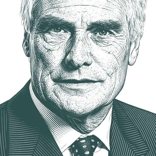 Engraved portrait of Robert Kilroy-Silk