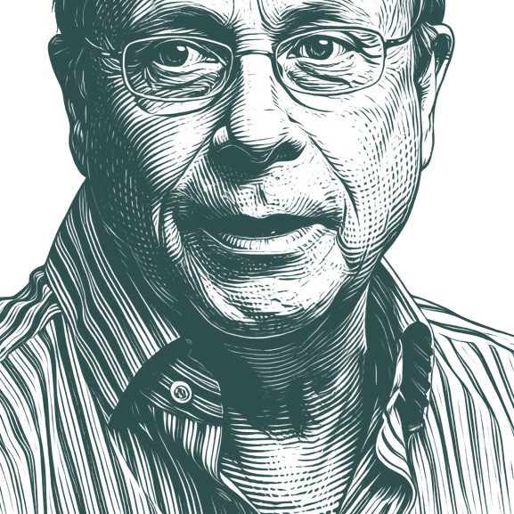Engraved portrait of David Allen