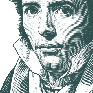 Engraved portrait of Nicolas Chamfort, facing left