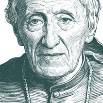 Engraved portrait of John Henry Newman