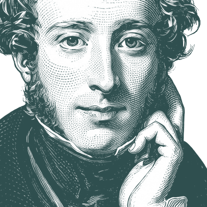 Engraved portrait of Edward Bulwer-Lytton