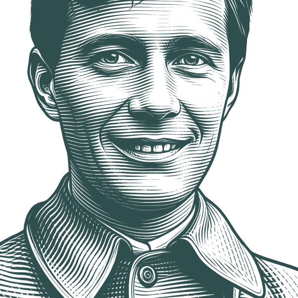 Engraved portrait of Michael Polanyi