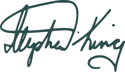 Signature of Stephen King