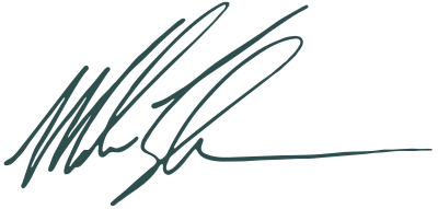 Signature of Mike Tyson