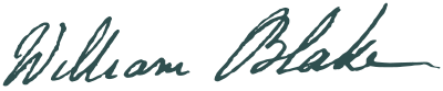 Signature of William Blake
