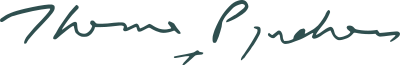 Signature of Thomas Pynchon