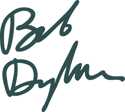 Signature of Bob Dylan