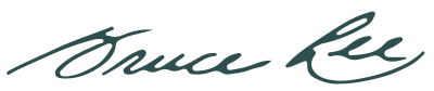 Signature of Bruce Lee
