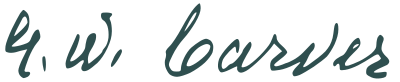 Signature of George Washington Carver