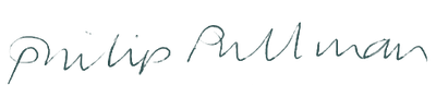 Signature of Philip Pullman