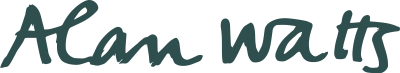 Signature of Alan Watts