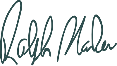Signature of Ralph Nader