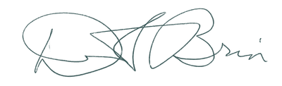 Signature of David Brin