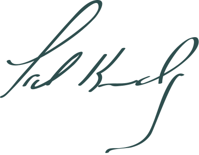 Signature of Ted Kennedy