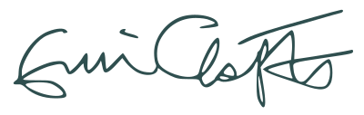 Signature of Eric Clapton