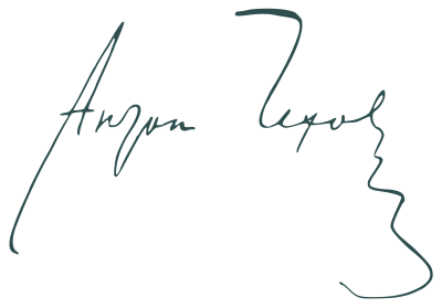 Signature of Anton Chekhov