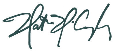 Signature of Matthew McConaughey