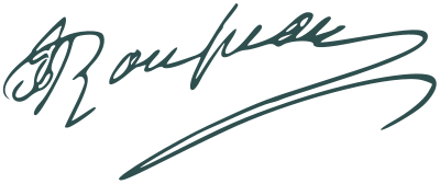 Signature of Jean-Jacques Rousseau