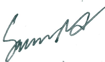 Signature of Yann Martel