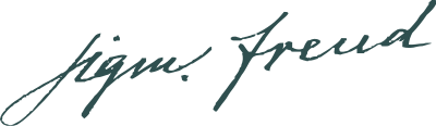 Signature of Sigmund Freud